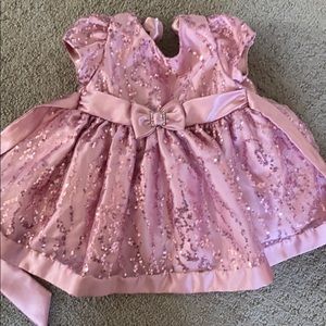 18 month pink sequin dress